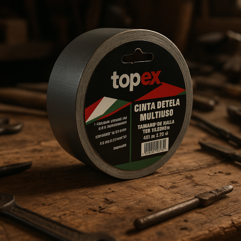 cinta de reparacion de tela topex