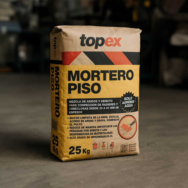 morteros y mezclas topex